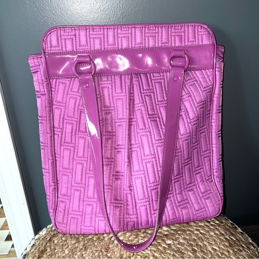 Vera Bradley Quilted Bag Vegan Handles